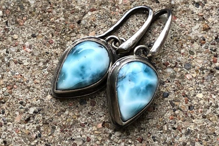 Larimar naturalny