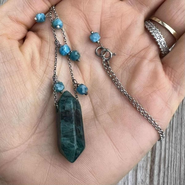 Apatyt sopel naszyjnik