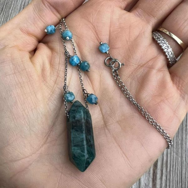 Apatyt sopel naszyjnik