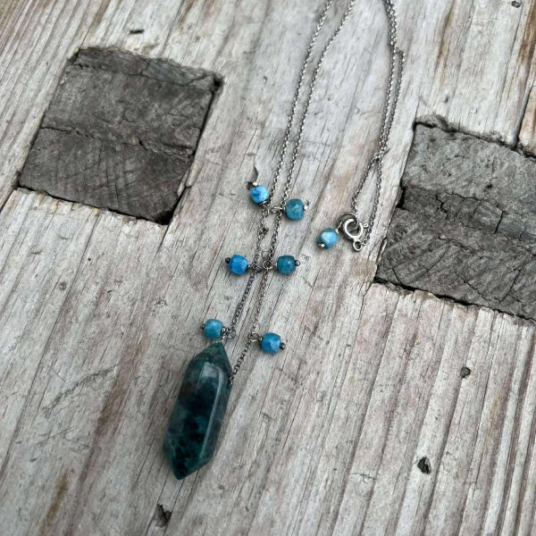 Apatyt sopel naszyjnik