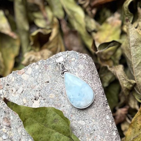 Kropla larimar wisior