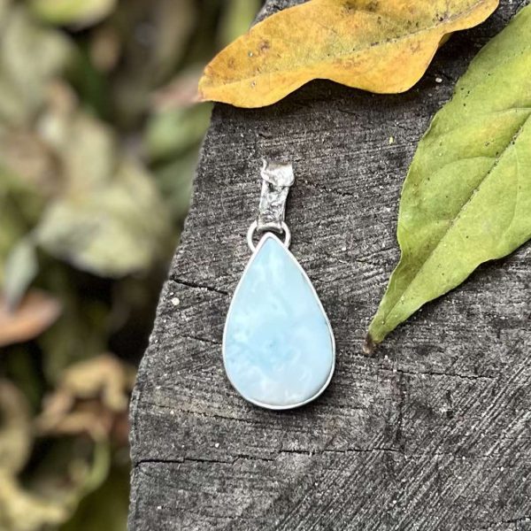 Kropla larimar wisior