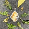 Bursztyn mleczny kropeczki 4 Bursztyn mleczny kropeczki