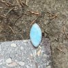 Larimar pierścionek