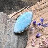 Larimar pierścionek