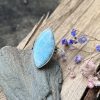 Larimar pierścionek