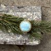 Larimar w złocie