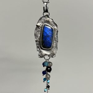 Łapacz snów z labradorytem