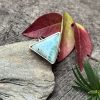 Larimar pierścionek trójkąt 17 Larimar pierścionek trójkąt
