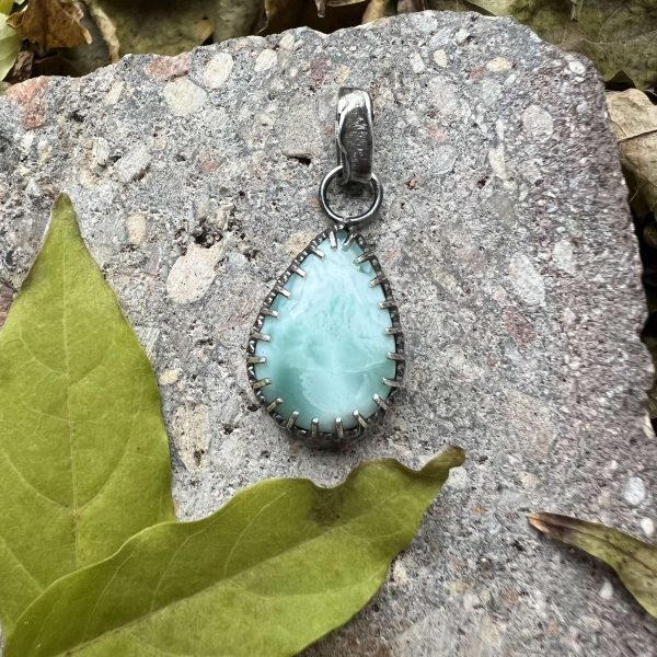 Larimar koronka wisior 1 Larimar koronka wisior