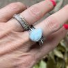 Larimar kropla pierścionek 2 Larimar kropla pierścionek