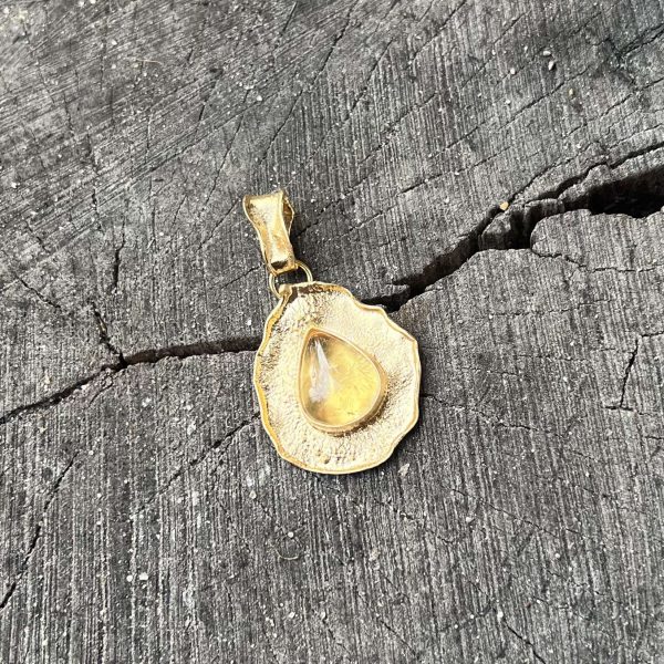 Cytryn w złoconym srebrze