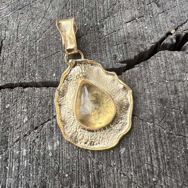 Cytryn w złoconym srebrze