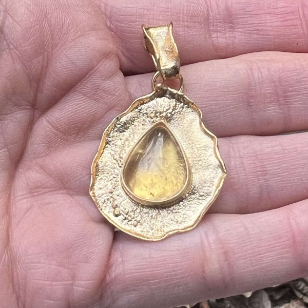 Cytryn w złoconym srebrze