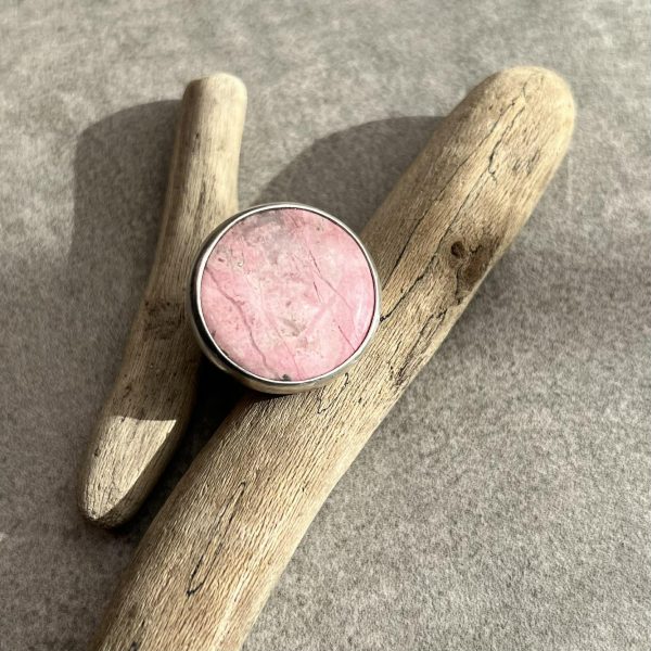 Pierścionek rodonit