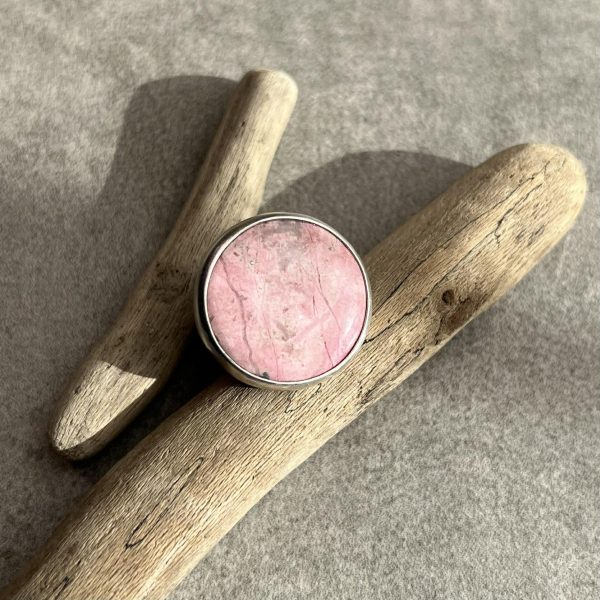 Pierścionek rodonit