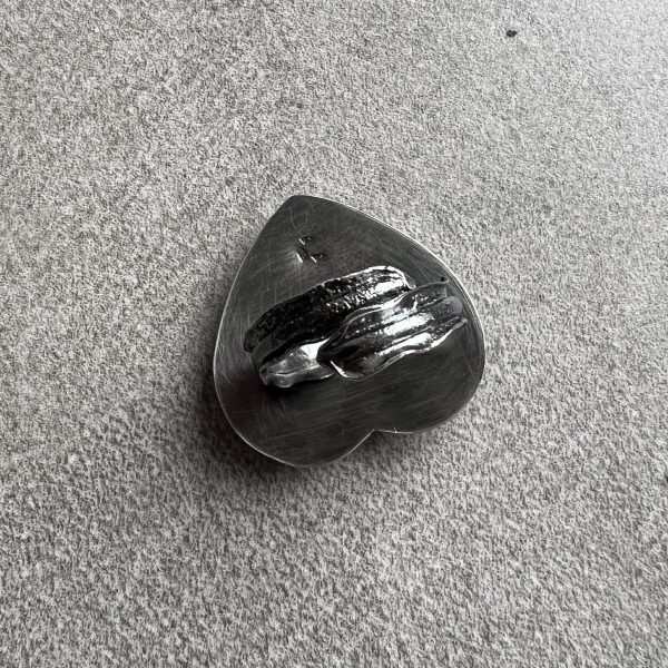 Rodonit pierścionek