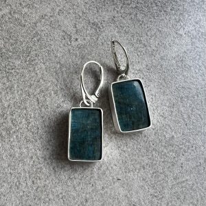 Apatyt kolczyki wiszące