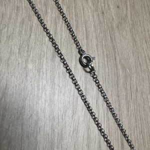 Łańcuszek oksydowany 50 cm rollo